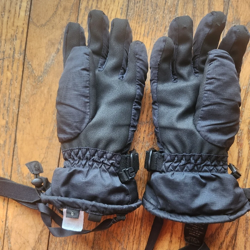 REI Co-op Black Winter Gloves Kids Size S